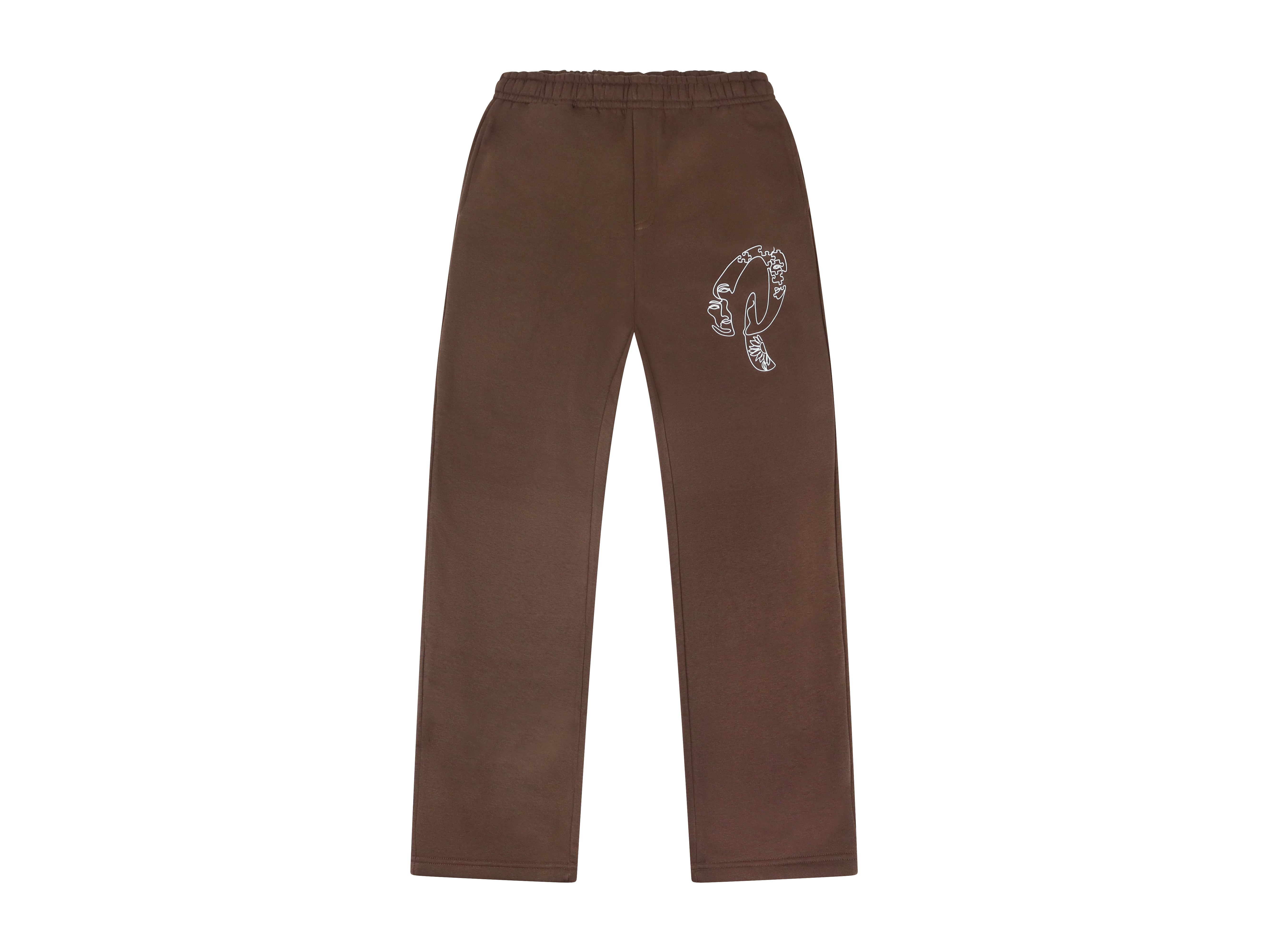 'Line Art' Track Bottoms